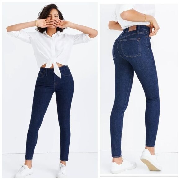 Madewell Denim - Madewell Curvy High-Rise Skinny Jeans in Lucille Wash size 23